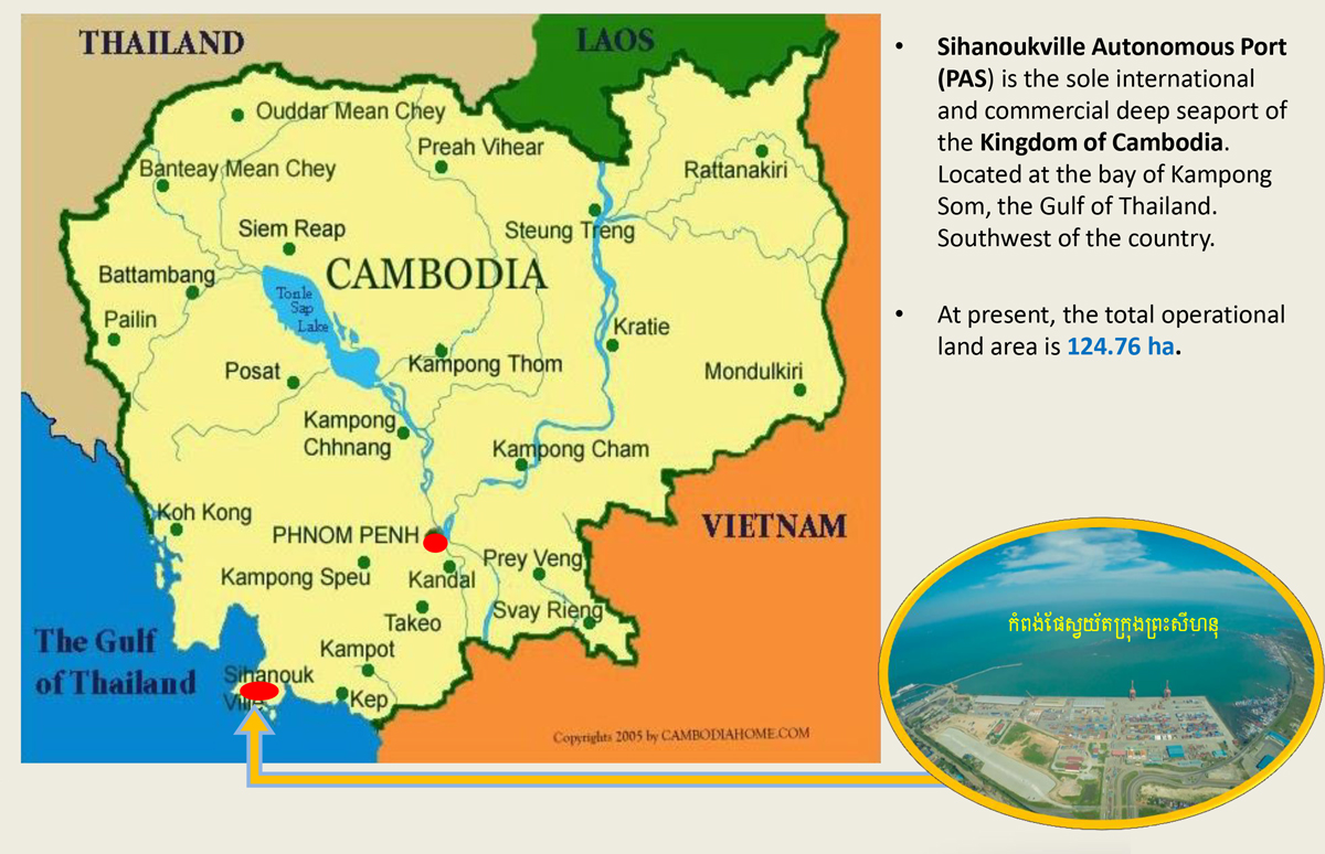 Sihanouk ville Geography